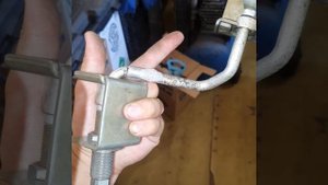 Проверка герметичности трубки кондиционера