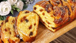 Вкусный и красивый творожный кекс! За минуты к чаю! Просто и очень вкусно!