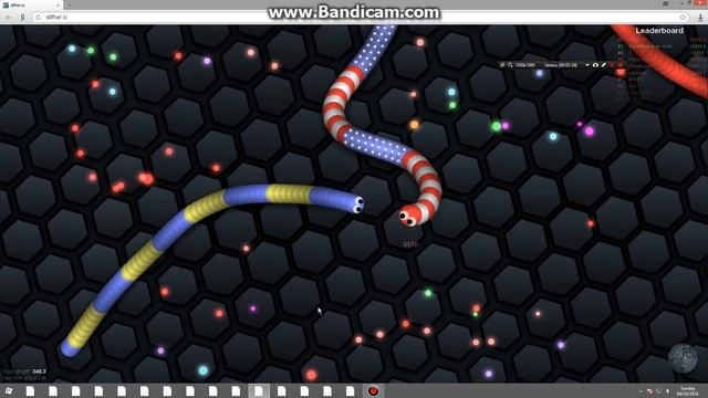 игра в Slither io смотреть онлайн