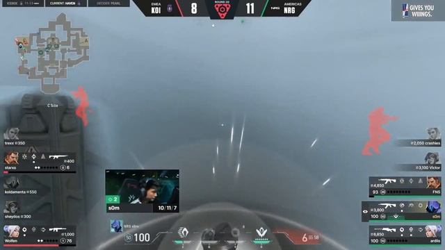 KOI Wolfen Insane 4K To Save The Round vs NRG смотреть онлайн