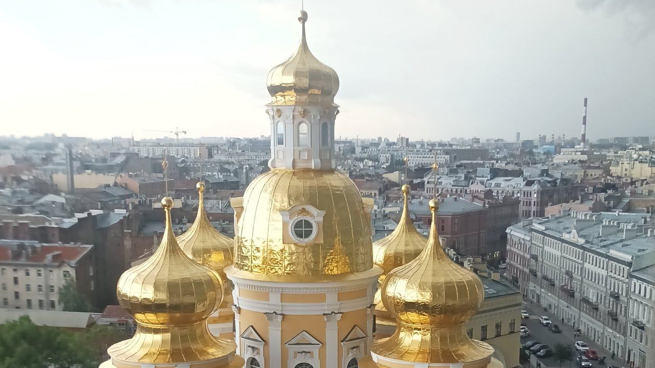 Владимирский собор. Подъем на колокольню. Фрагменты экскурсии. Звон колоколов