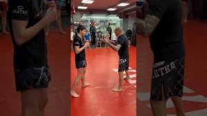 Отработка нырков в боксе от Андрея Басынина