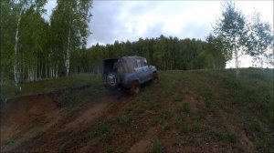 ВЛ-30 против глины. Уаз на вл-30
