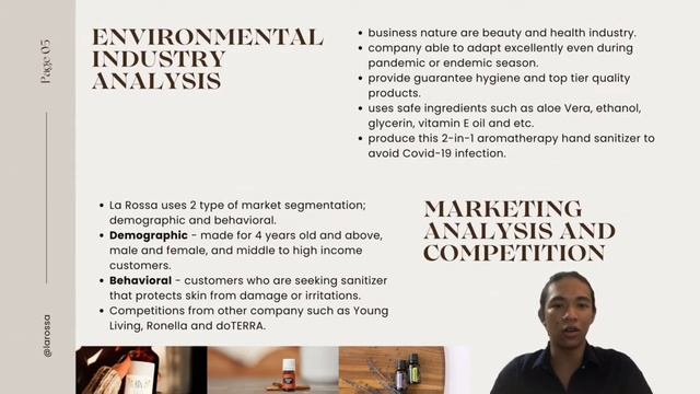 ENT530 Video Presentation Business Plan Larossa Enterprise