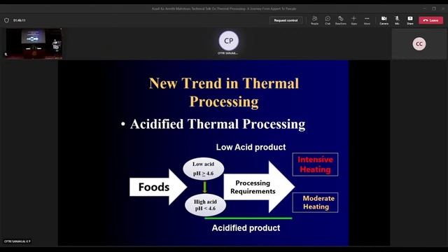 Azadi ka Amrith Mahotsav: Technical Talk on Thermal Processing- A Journey from Appert to Pascale