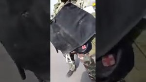 Белозерка Херсонской области. Жители перекрыли дорогу для техники РФ.14.03.22