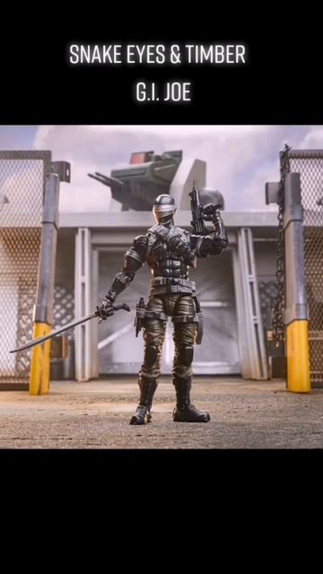 Figura G.I. Joe Snake Eyes y Timber Nueva Versión. #mexico #juguetes #DONGAMER  #queonda #parati