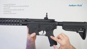 Карабин East Crane AR15 TTI TR 1 F8 с цевьем Keymod 13 5 BK версия UP