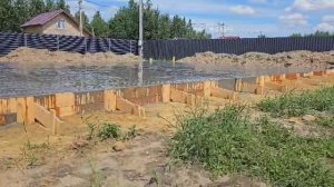 Фундамент монолитная плита под ключ