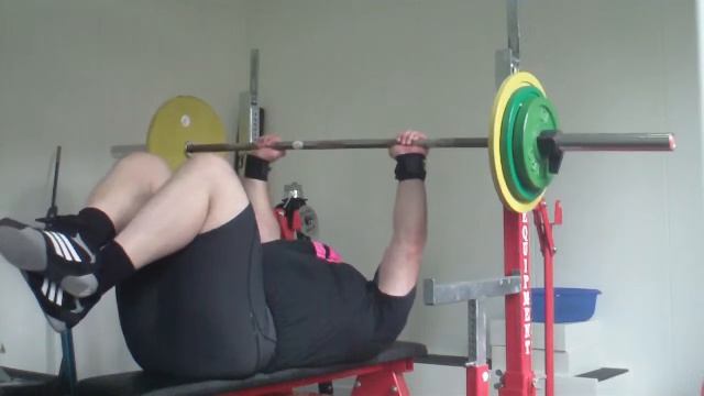 Impression: 5th trainingsession for European Powerlifting Masters 2012, 29-4-2012