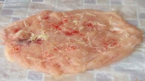 Рулет из куриной грудки