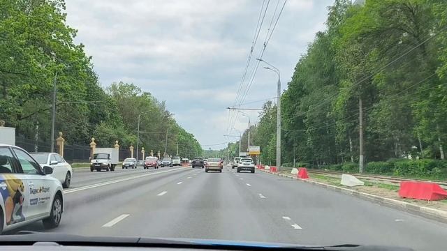 Нижний Новгород🚙поехали улица Ларина/ Реконструкция рельсов на проспекте Гагарина. смотреть онлайн