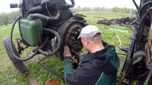 #ЮМЗ6 ремонтируем сцепление часть2