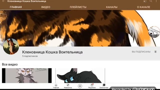 пиар для Кленовницы кошки воительницы смотреть онлайн