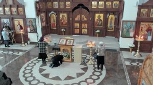 Великий Четверток. Воспоминание Тайной Вечери. Утреня.16.04.2025г.