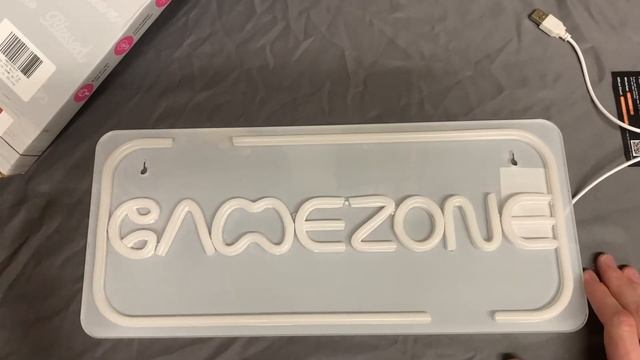 Gaming Neon Sign, Game Zone LED Neon Signs for Gamer Room Decor, Neon Gaming Light Sign Review