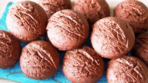 Песочное шоколадное печенье! Оригинально и просто! Легкий рецепт выпечки к чаю