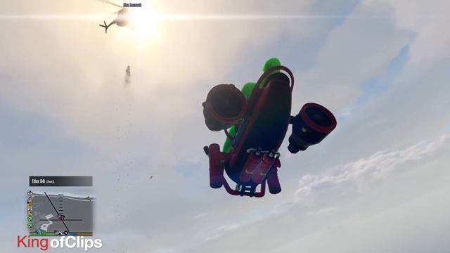 Thruster vs Buzzard fight
