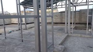 Металлический каркас для сендвич панеля.