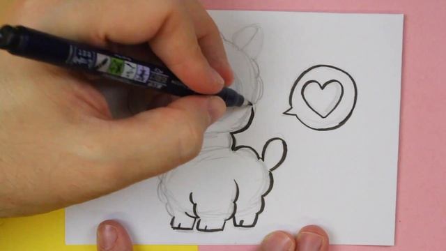 COME DISEGNARE GLAMA LAMA KAWAII - Come disegnare animali смотреть онлайн