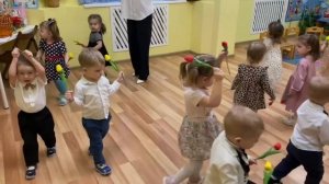 Праздник восьмое марта в яслях Частного детского сада СПБ