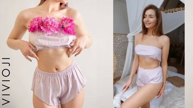 Обзор спального комплекта из сатина Vivioji