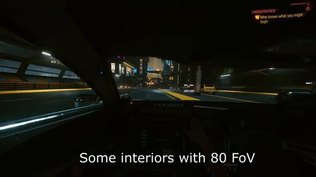 Cyberpunk 2077 Mods - Better Vehicle First Person by Bonaniki