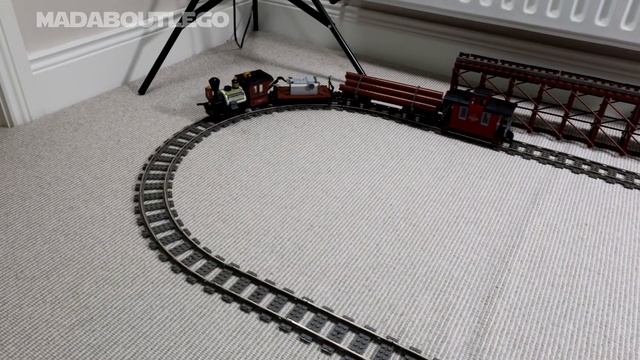 LEGO Лесозаготовительная железная дорога для детей