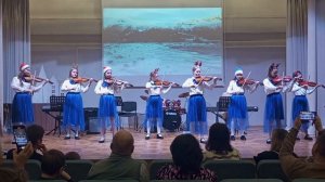 И.Тамарин, "Старинный гобелен", исп. ансамбль скрипачей "Тутти", концертмейстер Гаргалык А.А.