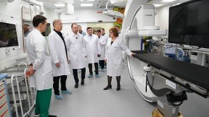 г. Уфа. Осмотр нового хирургического корпуса РКЦ Башкортостана. Март 2025 г.
