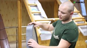 Учебное видео по монтажу мансардных окон FAKRO