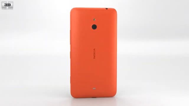 Nokia Lumia 1320 Red 3D model by 3DModels.org смотреть онлайн