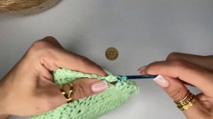 Простая панамка (шляпка) крючком из рафии ispie/летняя ажурная/для начинающих