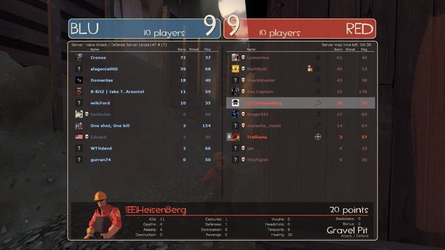 Team Fortress 2 [Engineer & Heavy] Smashup! - Rusty# смотреть онлайн