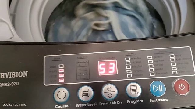 غسالة الملابس الأوتوماتيكية TECH-VISION смотреть онлайн