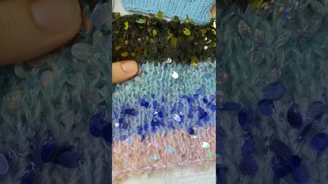 Альпака с пайетками. Королевские пайетки