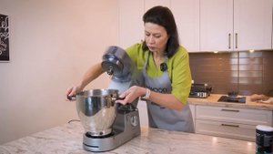 Разноцветный бешбармак на кухонной машине Kenwood Cooking Chef XL