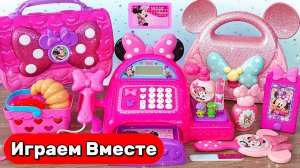 Игрушки мультики ! Косметика Минни Маус ! Игрушки Пингвиненок Пороро ! Видео для детей 👍