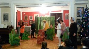 Спектакль Великий лягушонок. Лягушонок и Лев #shorts