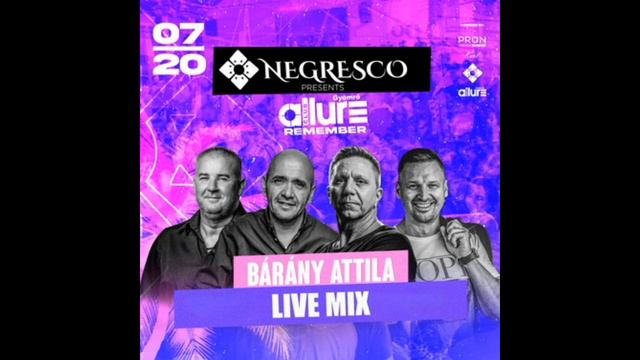 Bárány Attila Live Mix @ Negresco Gyömrő 2024 07 20 смотреть онлайн