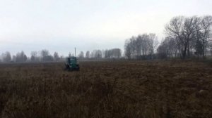 Т-40 с дисковой бороной