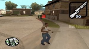 GTA San Andreas All Weapons Cheat - (Cheat Codes)