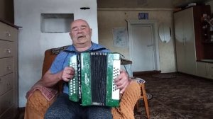 =НАД ДЕРЕВНЕЙ ТУМАН= ВАСЯ ПОПОВ ПОЁТ ПО СВОЕМУ ДВОРОВУЮ ПЕСНЮ ПОД ГАРМОНЬ!