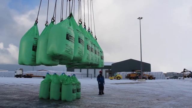 Sprettur Áburður - uppskipun í Þorlákshöfn 27.-28.mars 2015 смотреть онлайн