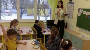 Занятие в группе компенсирующей направленности