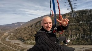 Прыжок с bungy 69 / Skypark / Олег Зубцов