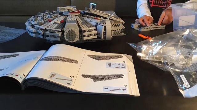 LEGO MILLENNIUM FALCON Set 75105 build - Star Wars: The Force Awakens смотреть онлайн