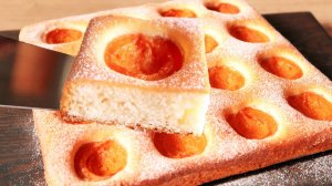 Любимый пирог с абрикосами! Легкий, воздушный, "тающий" во рту! Простой рецепт выпечки