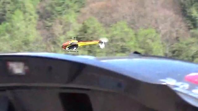 RC Helicopter Modell Hubschrauber Aerobatic T-Rex 550L Dominator Electric Airshow Flight