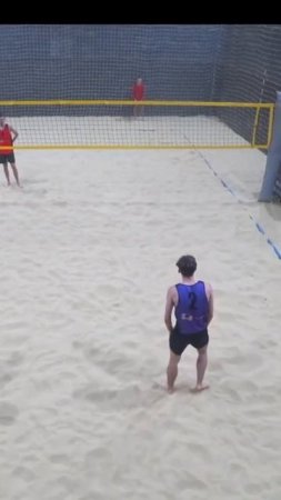 #WINNERS #BeachVolleyball unsuccessful double hitting of the ball under the volleyball net